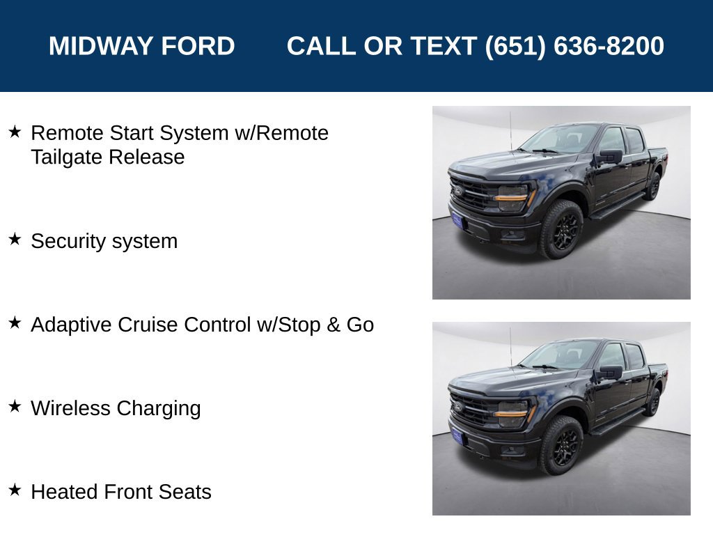 Certified 2024 Ford F150 XLT w/ Equipment Group 302A MID AWD/4WD image 13