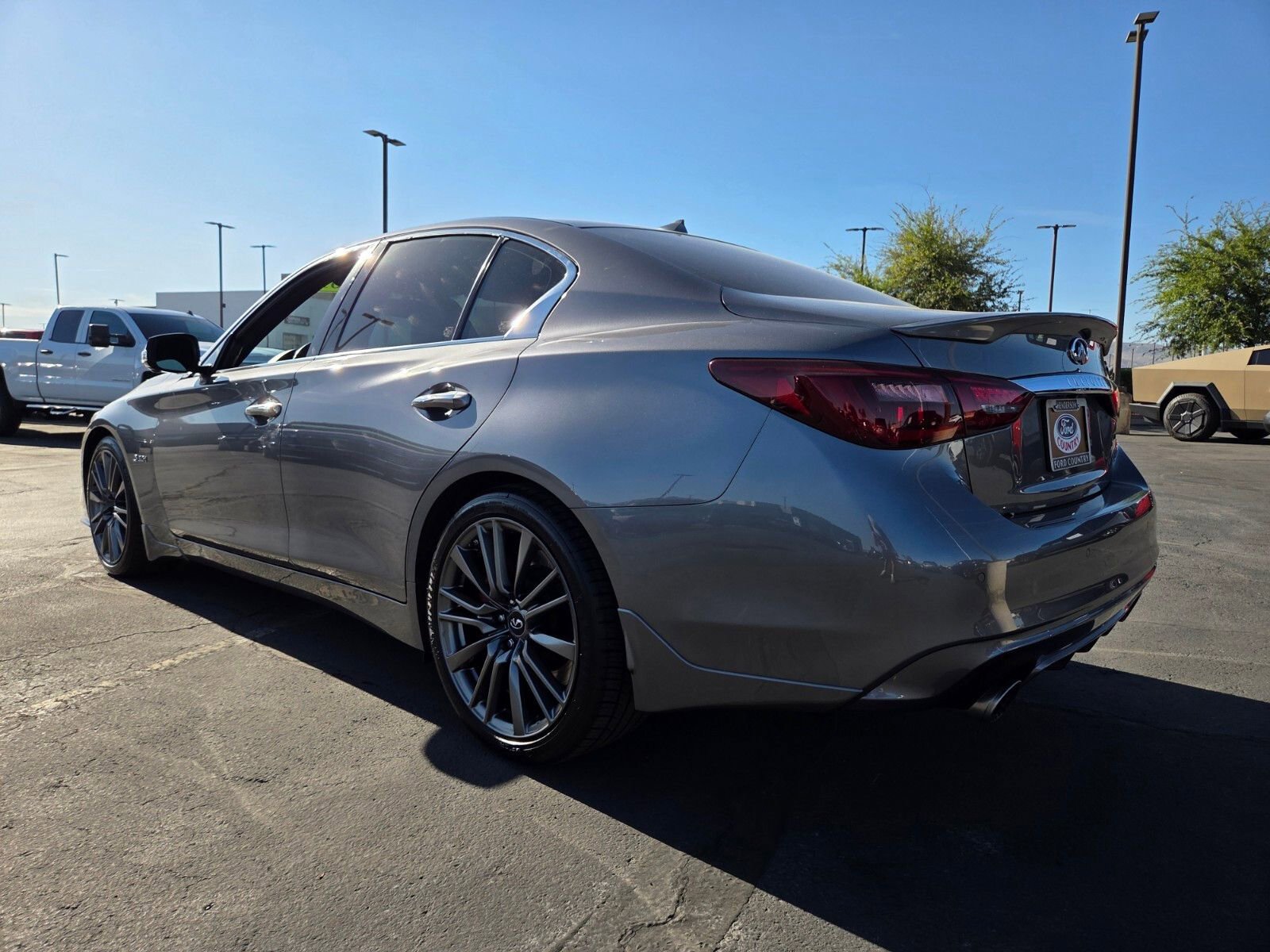 Used 2019 INFINITI Q50 Red Sport 400 w/ Proactive Package image 4