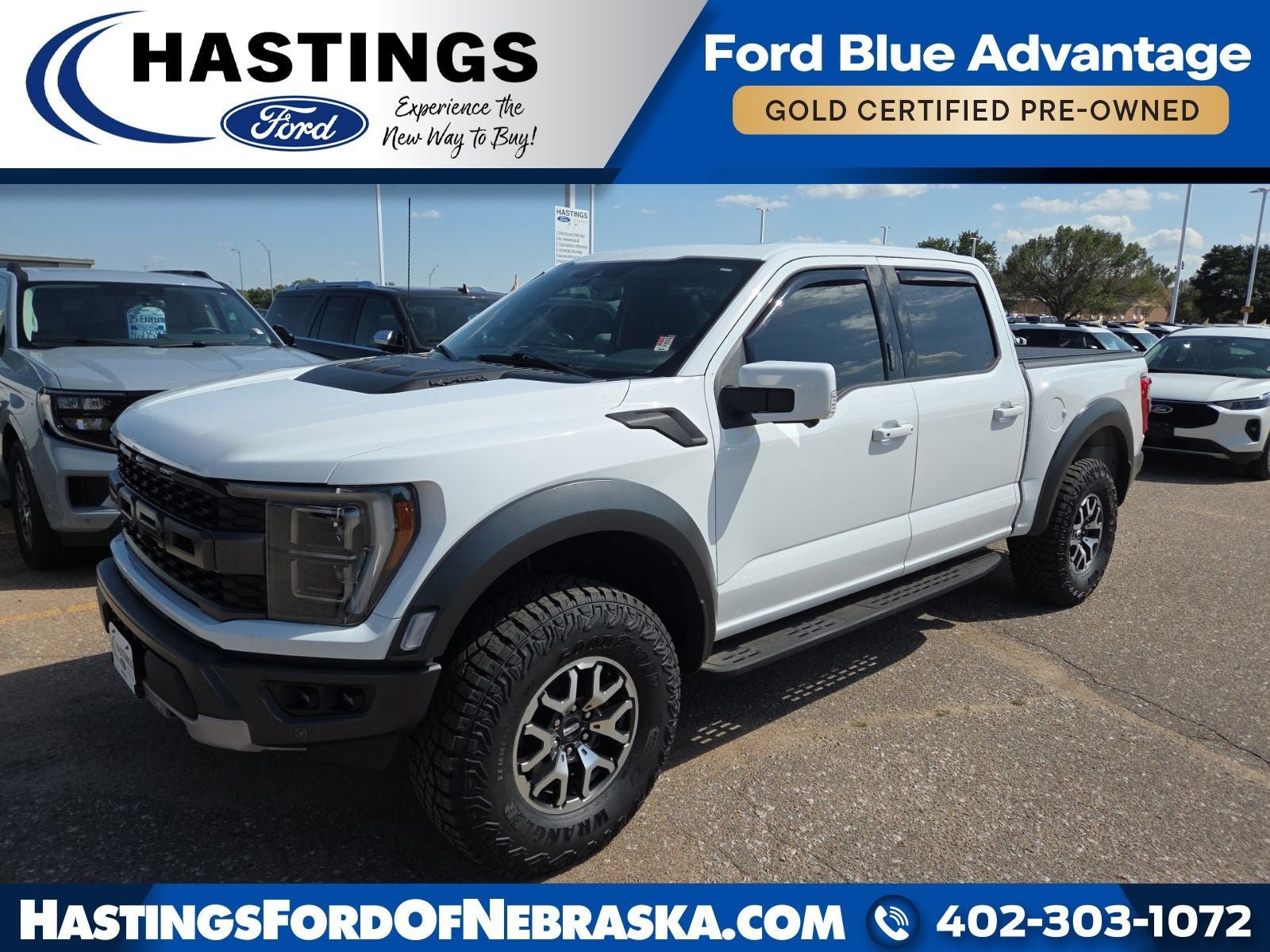 Certified 2022 Ford F150 Raptor w/ Equipment Group 801A High