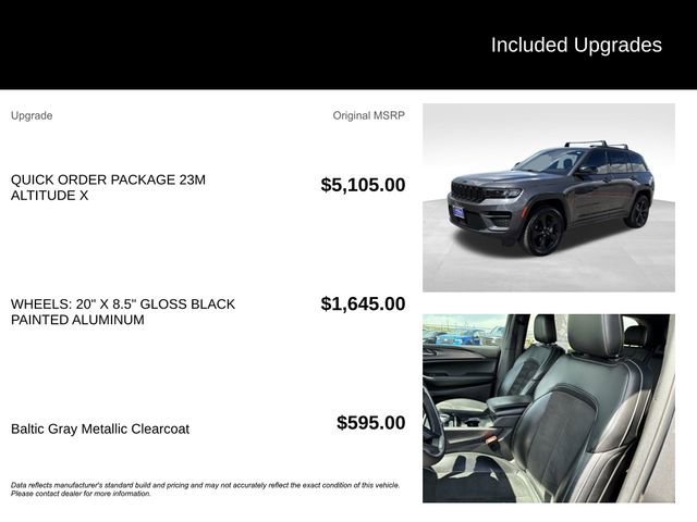 Used 2023 Jeep Grand Cherokee Altitude AWD/4WD image 5