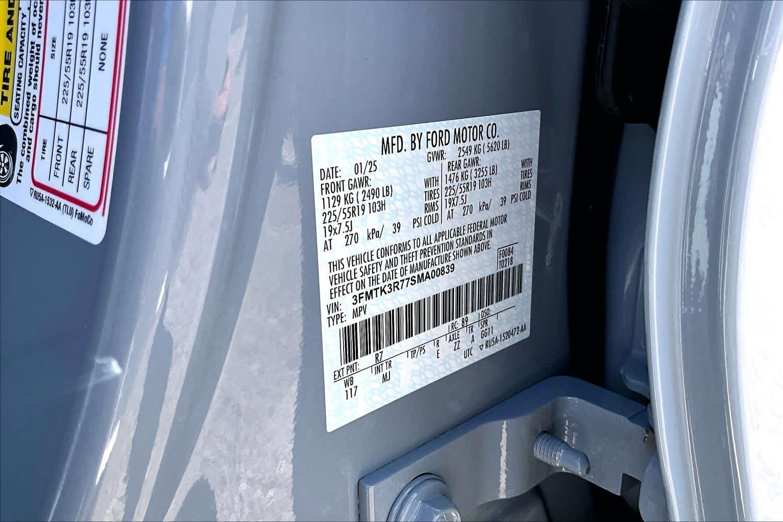 Certified 2025 Ford Mustang Mach-E Premium RWD image 33