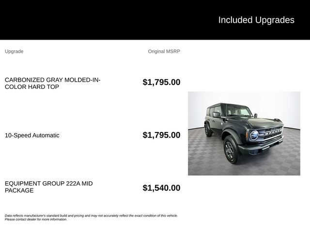 Certified 2025 Ford Bronco Big Bend AWD/4WD image 6