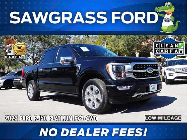 Certified 2023 Ford F150 Platinum w/ Equipment Group 701A High image 5