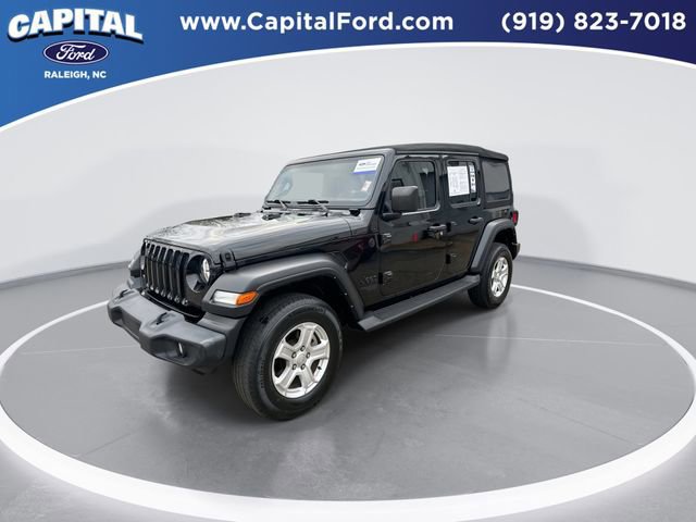 Used 2021 Jeep Wrangler Unlimited Sport image 2