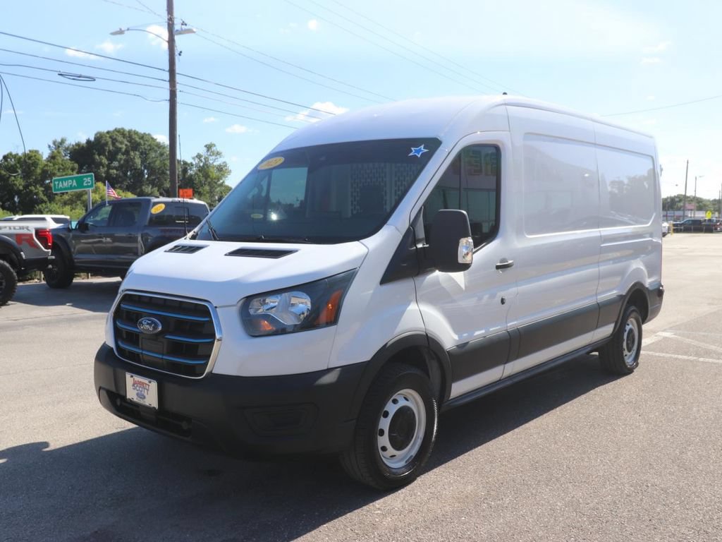 Certified 2023 Ford E-Transit Medium Roof w/ Load Area Protection Package RWD image 3