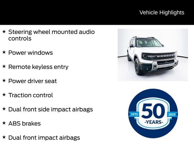 Certified 2025 Ford Bronco Sport Badlands AWD/4WD image 16