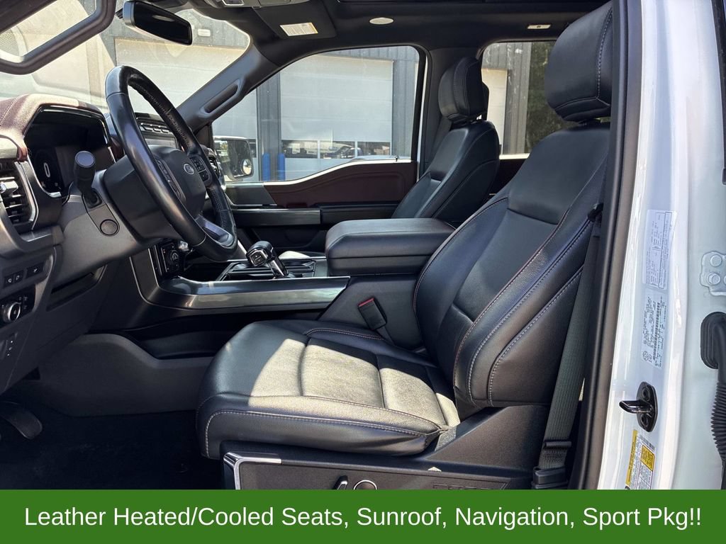 Certified 2023 Ford F150 Lariat w/ Equipment Group 502A High AWD/4WD image 22