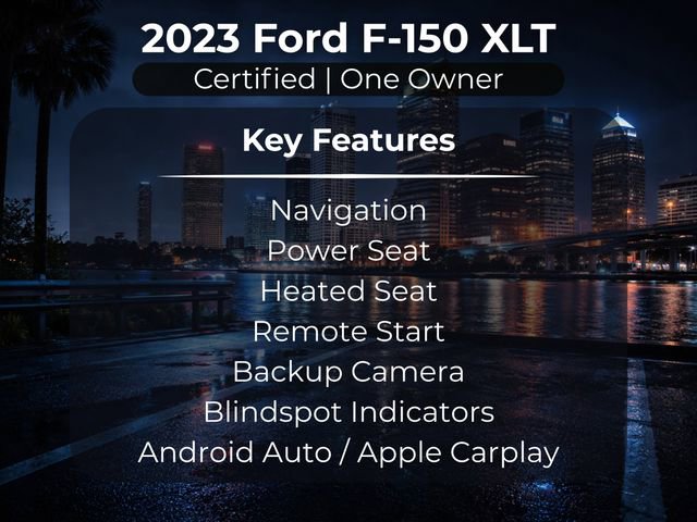Certified 2023 Ford F150 XLT w/ Equipment Group 302A High image 14