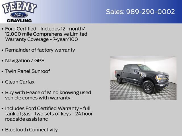 Certified 2023 Ford F150 Tremor AWD/4WD image 4