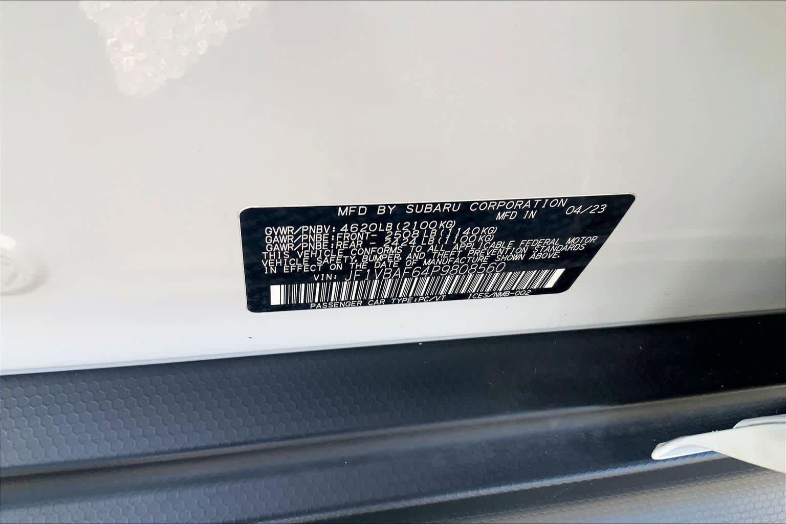 Used 2023 Subaru WRX Premium AWD/4WD image 30