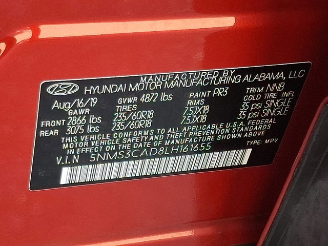 Used 2020 Hyundai Santa Fe SEL w/ Convenience + Premium Package AWD/4WD image 27