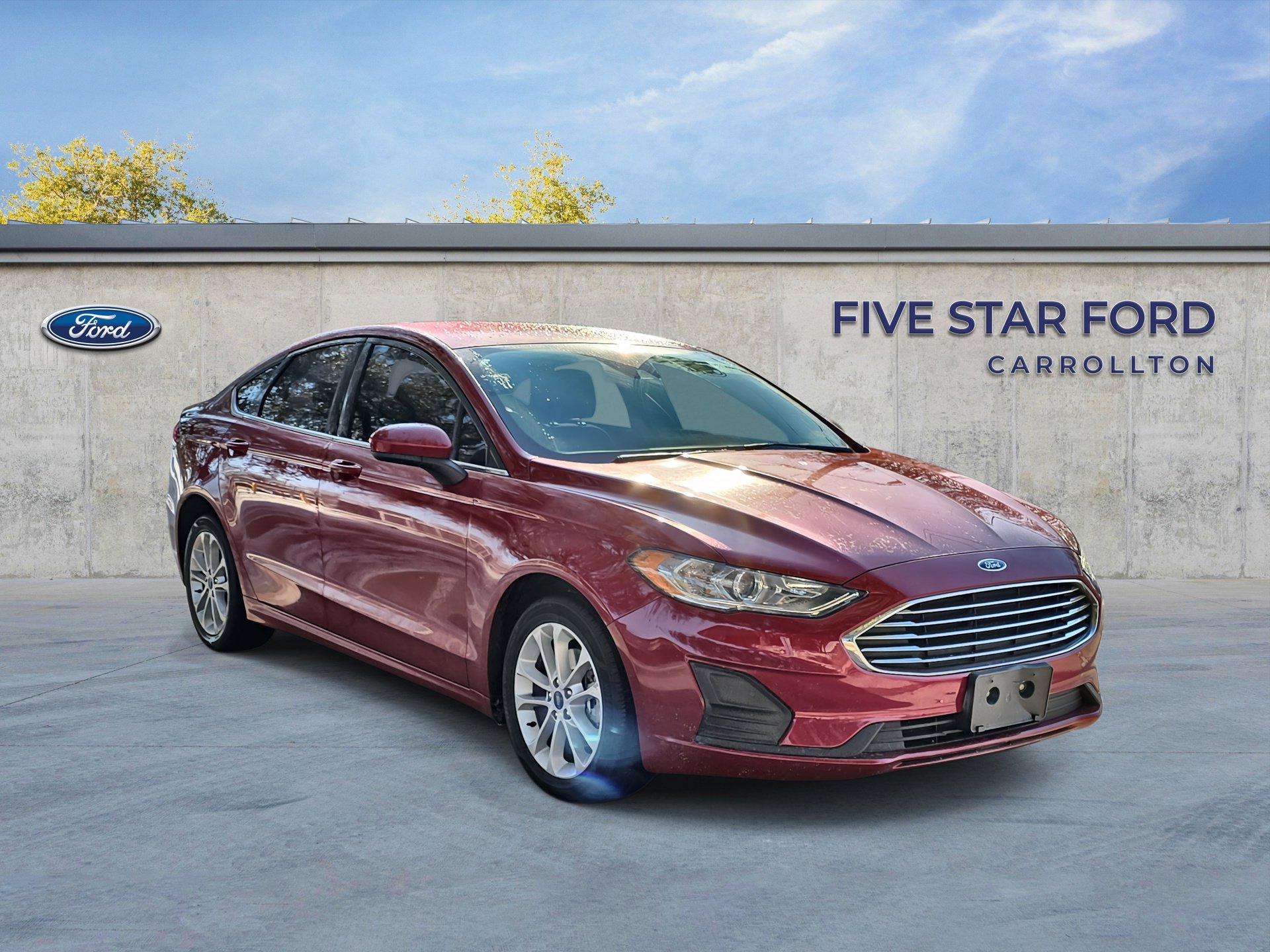 Certified 2020 Ford Fusion SE image 1