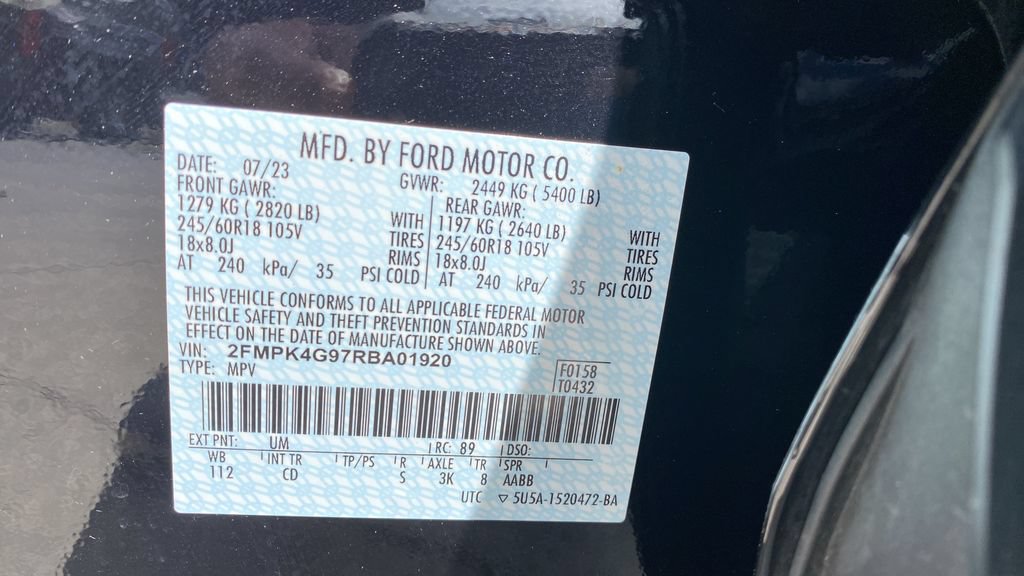 Certified 2024 Ford Edge SE AWD/4WD image 28