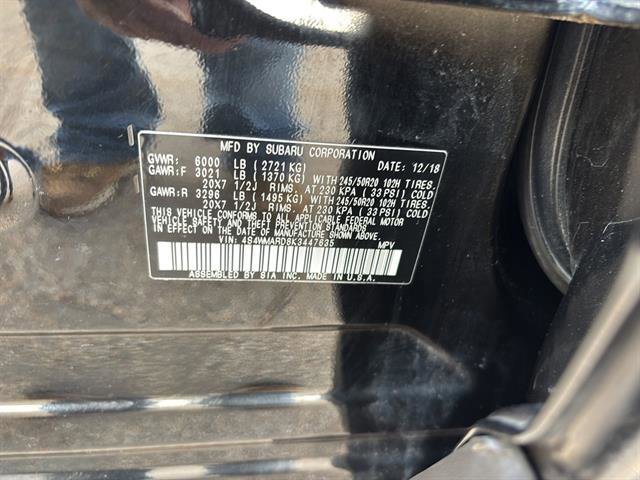 Used 2019 Subaru Ascent Touring w/ Popular Package #3 image 21