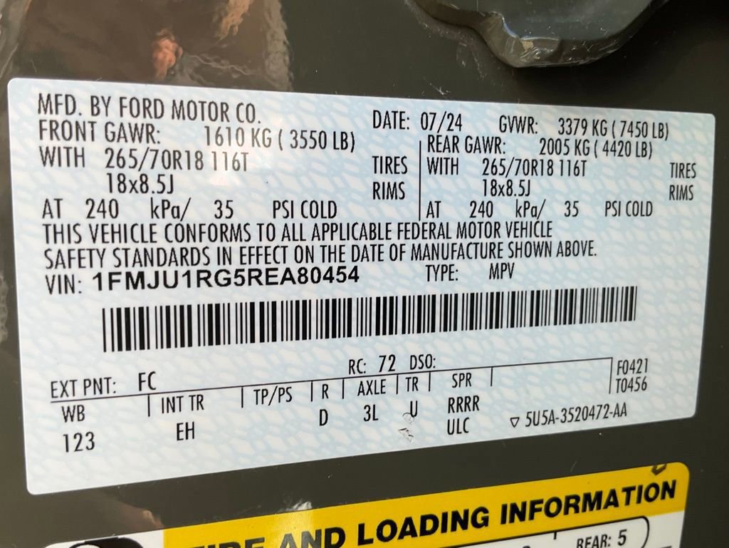 Certified 2024 Ford Expedition Timberline image 80