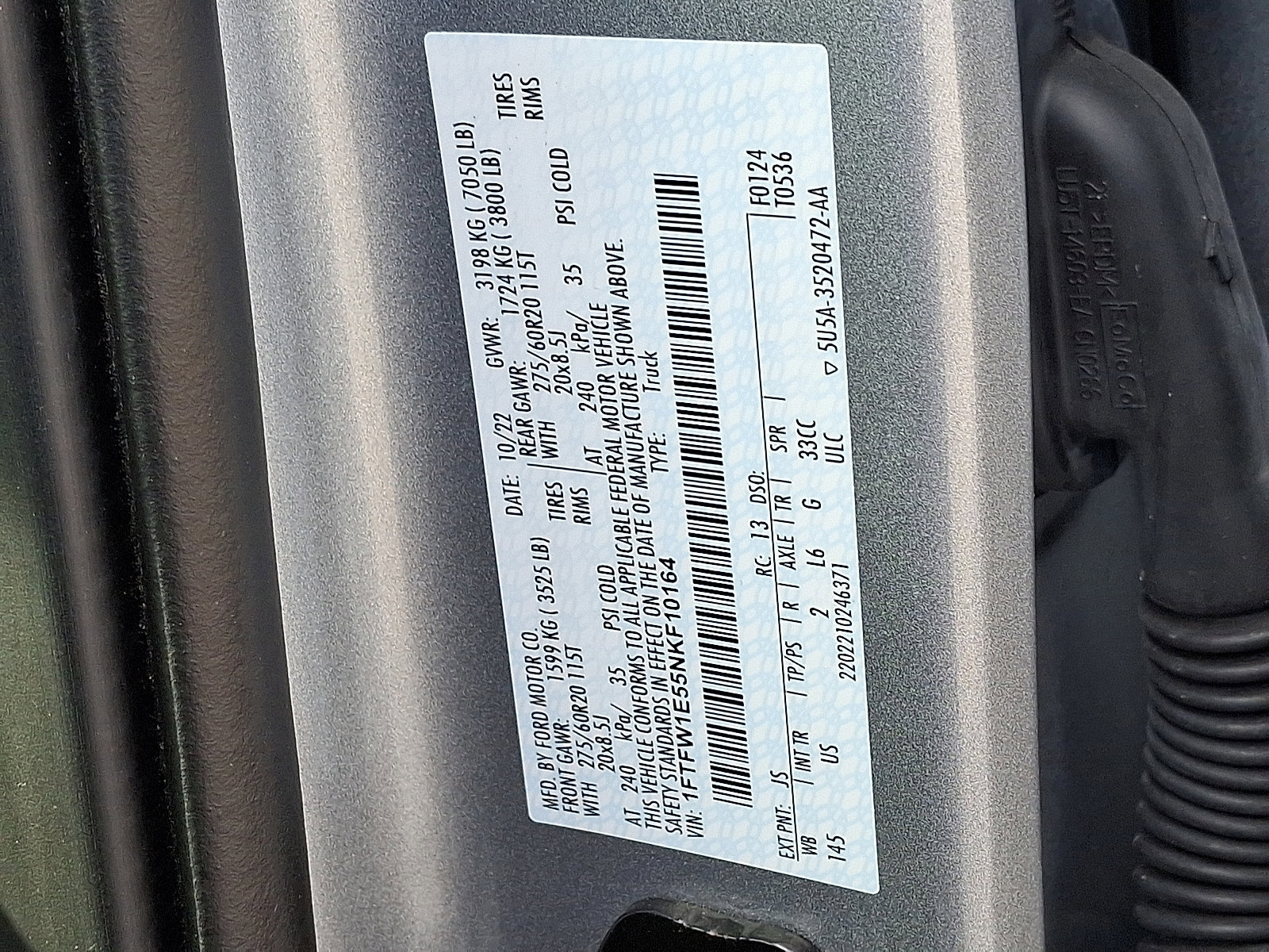 Certified 2022 Ford F150 XLT w/ Equipment Group 302A High image 29