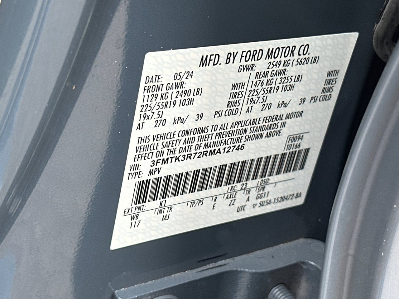 Certified 2024 Ford Mustang Mach-E Premium RWD image 37