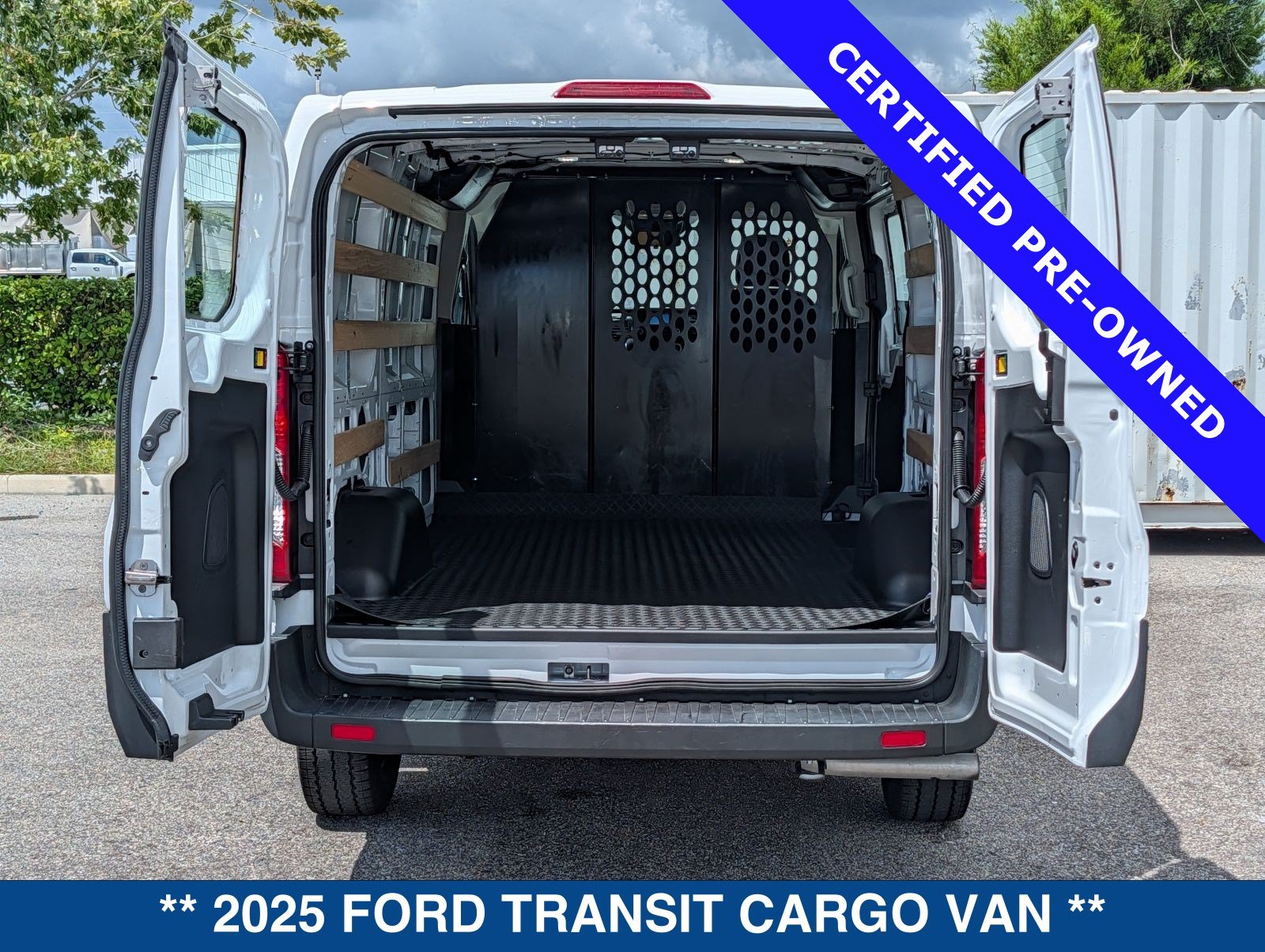 Certified 2025 Ford Transit 250 Low Roof w/ Exterior Upgrade Package RWD image 8