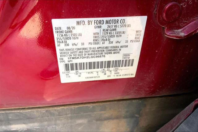 Certified 2020 Ford Explorer XLT w/ Equipment Group 202A RWD image 34