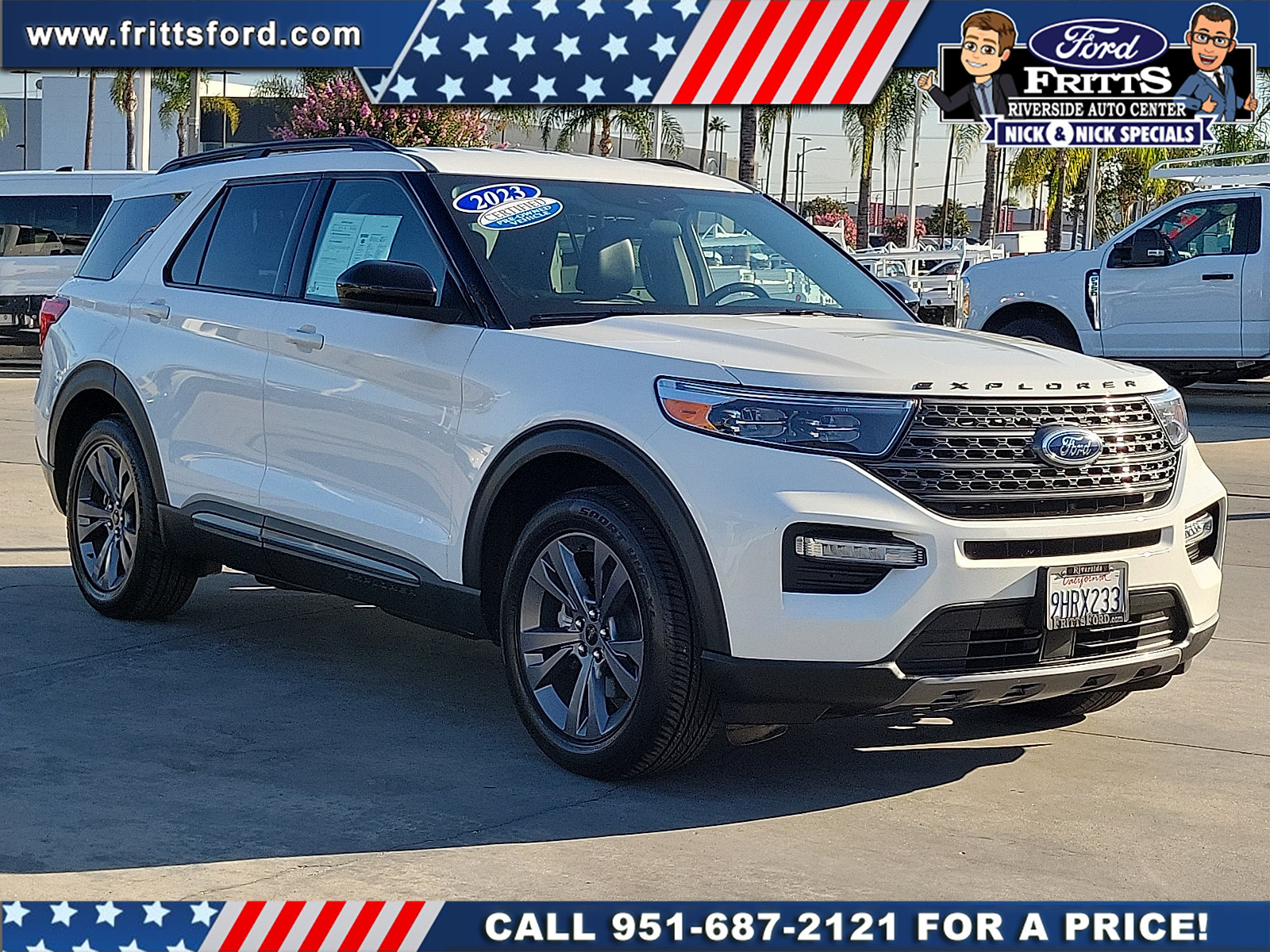 Certified 2023 Ford Explorer XLT w/ Equipment Group 202A RWD image 21