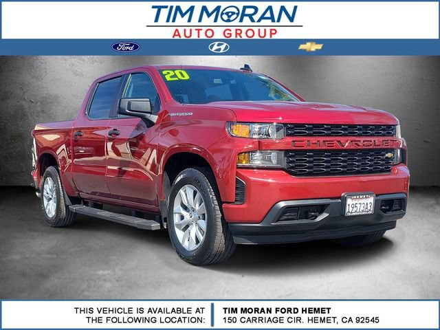 Used 2020 Chevrolet Silverado 1500 Custom w/ Custom Value Package