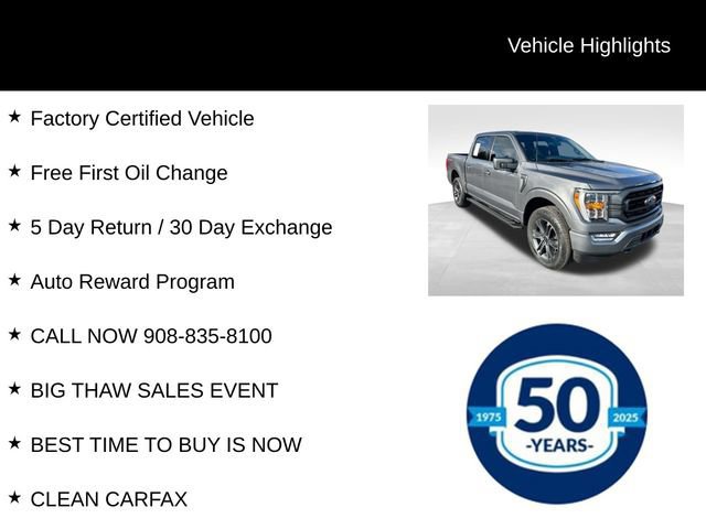 Certified 2023 Ford F150 XLT w/ Equipment Group 302A High image 9