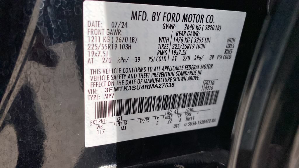 Certified 2024 Ford Mustang Mach-E Premium AWD/4WD image 28