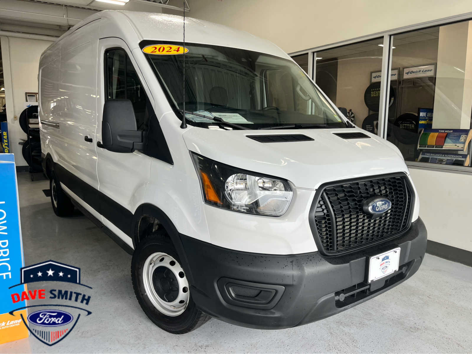 Certified 2024 Ford Transit 250 148 Medium Roof RWD image 1