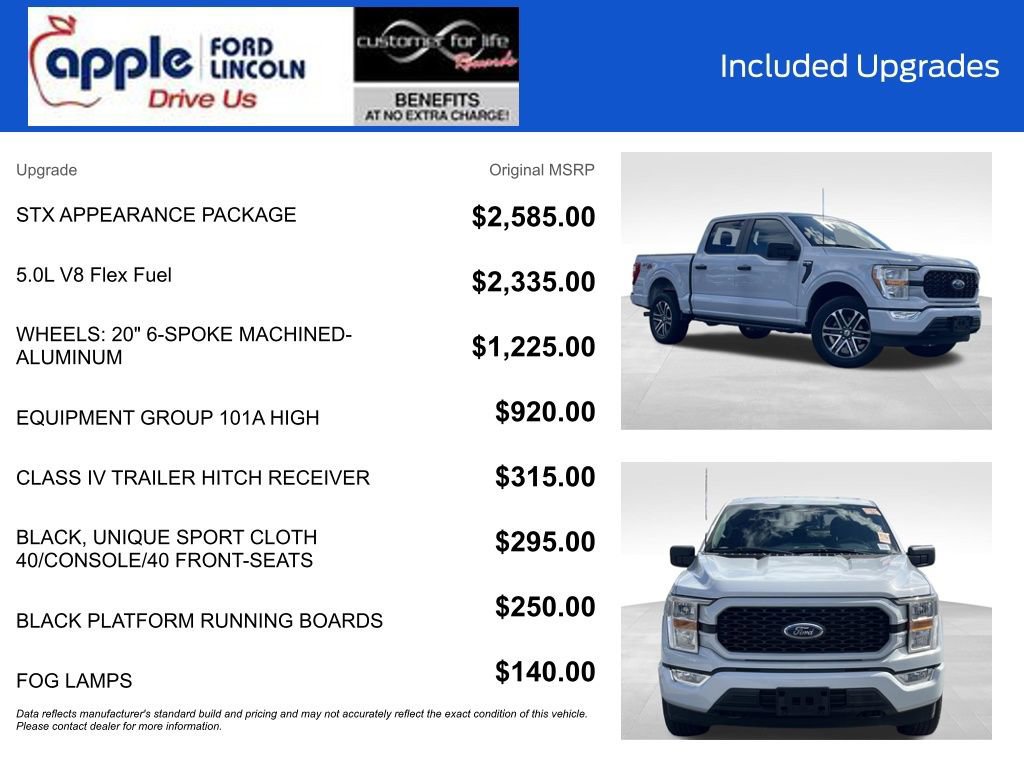 Certified 2022 Ford F150 XL w/ STX Appearance Package image 15