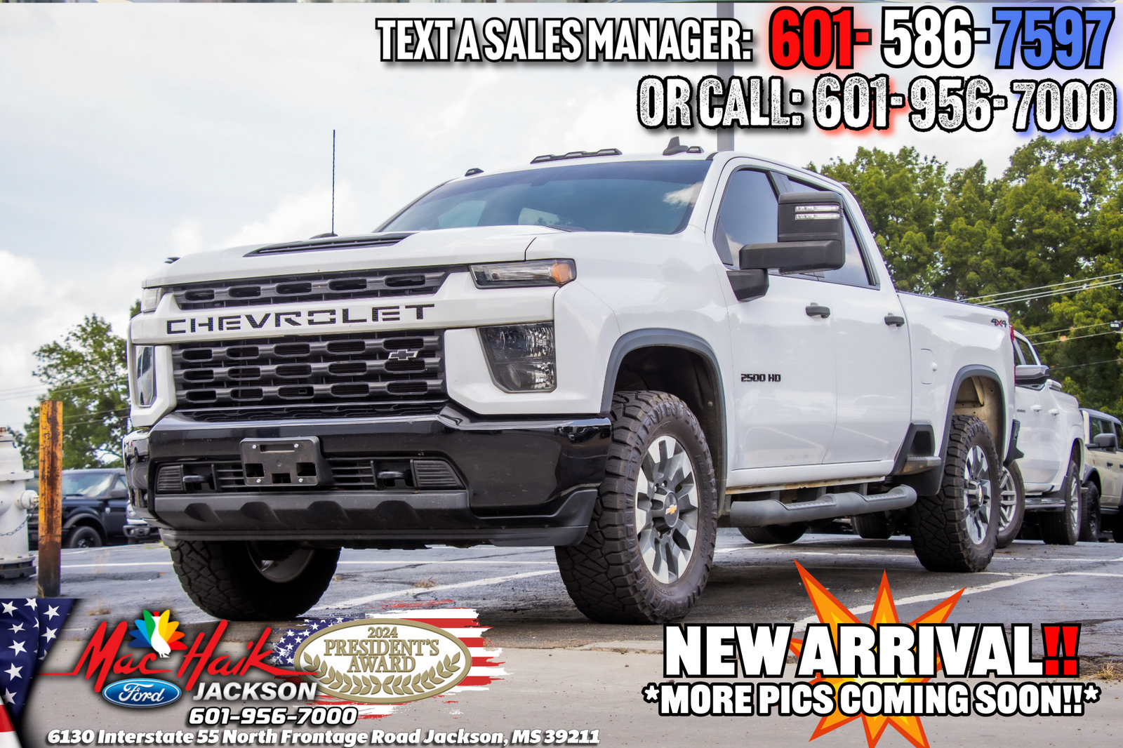 Used 2021 Chevrolet Silverado 2500 Custom w/ Custom Value Package