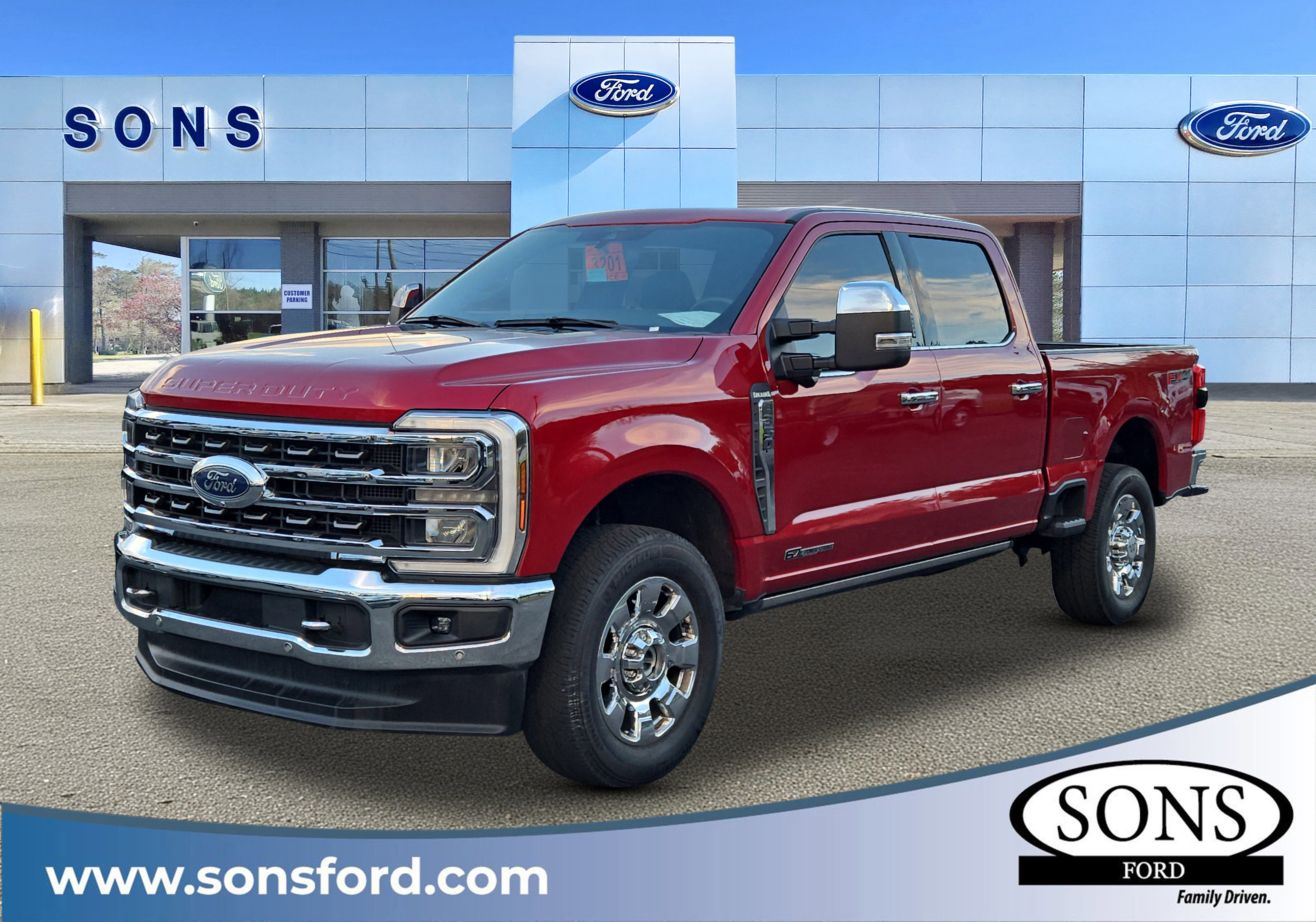 Certified 2024 Ford F350 King Ranch w/ Chrome Package image 14
