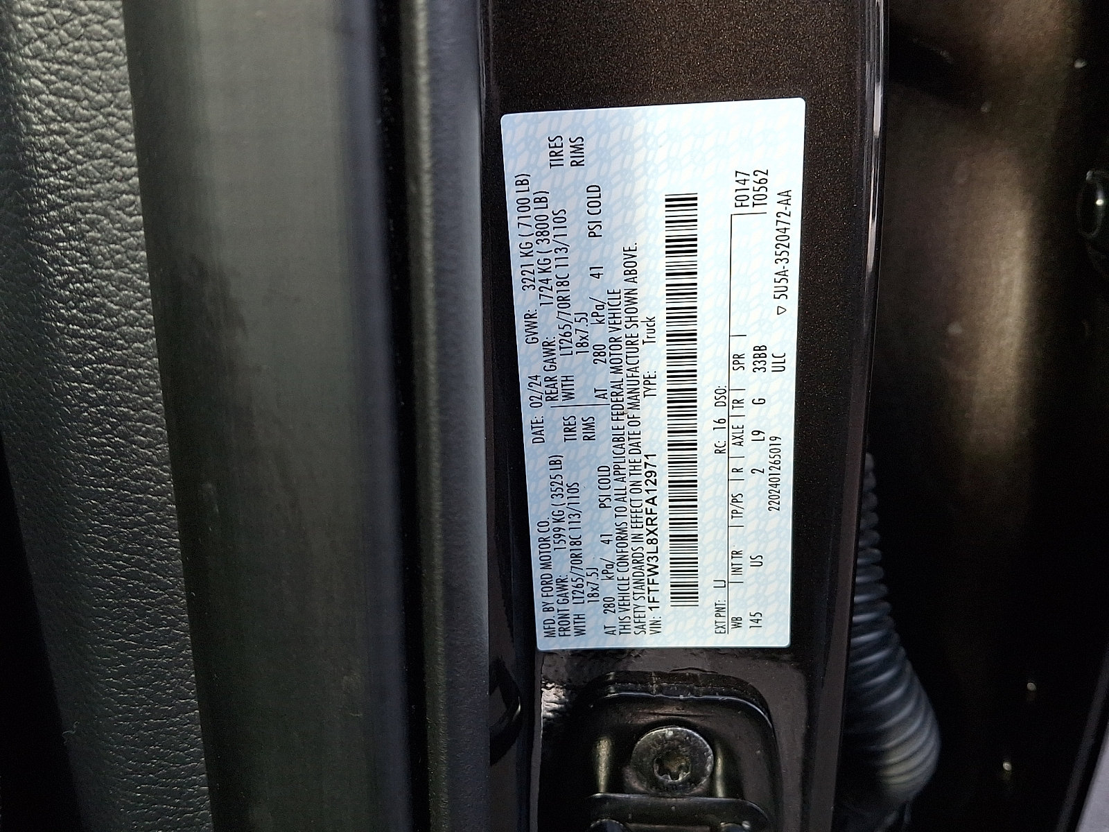 Certified 2024 Ford F150 XLT w/ Equipment Group 302A MID AWD/4WD image 27