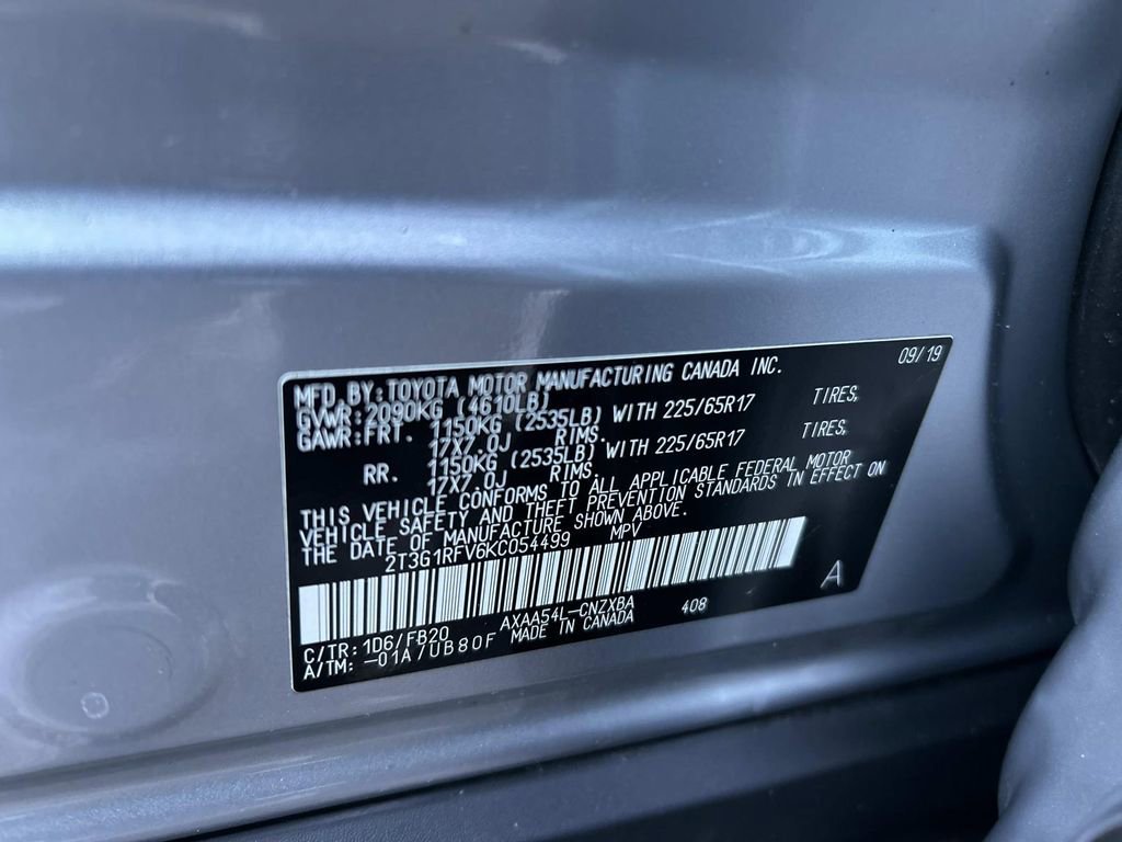 Used 2019 Toyota RAV4 LE image 32