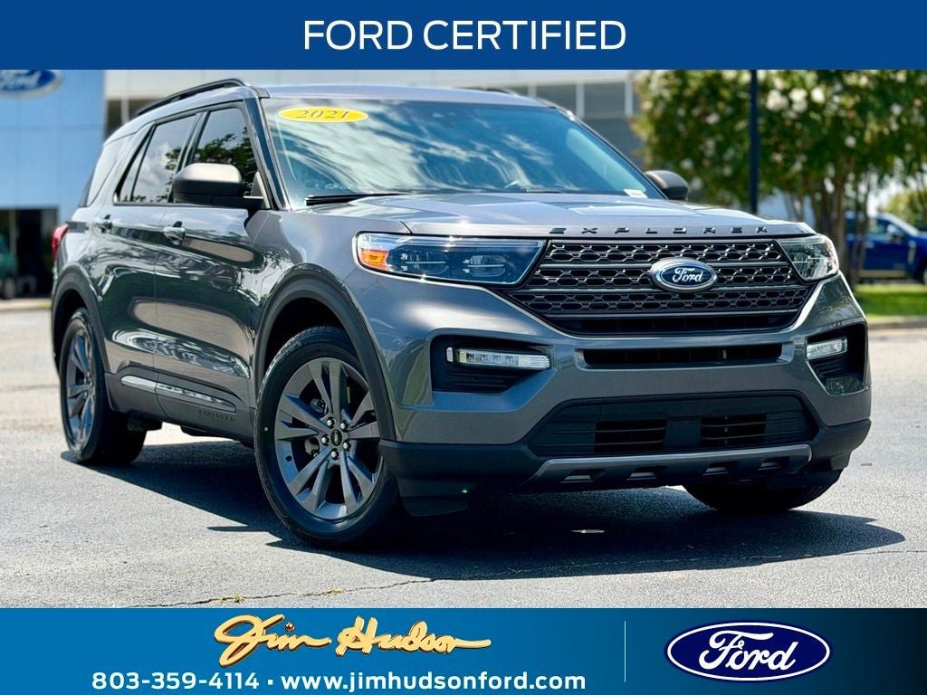 Certified 2021 Ford Explorer XLT w/ Equipment Group 202A