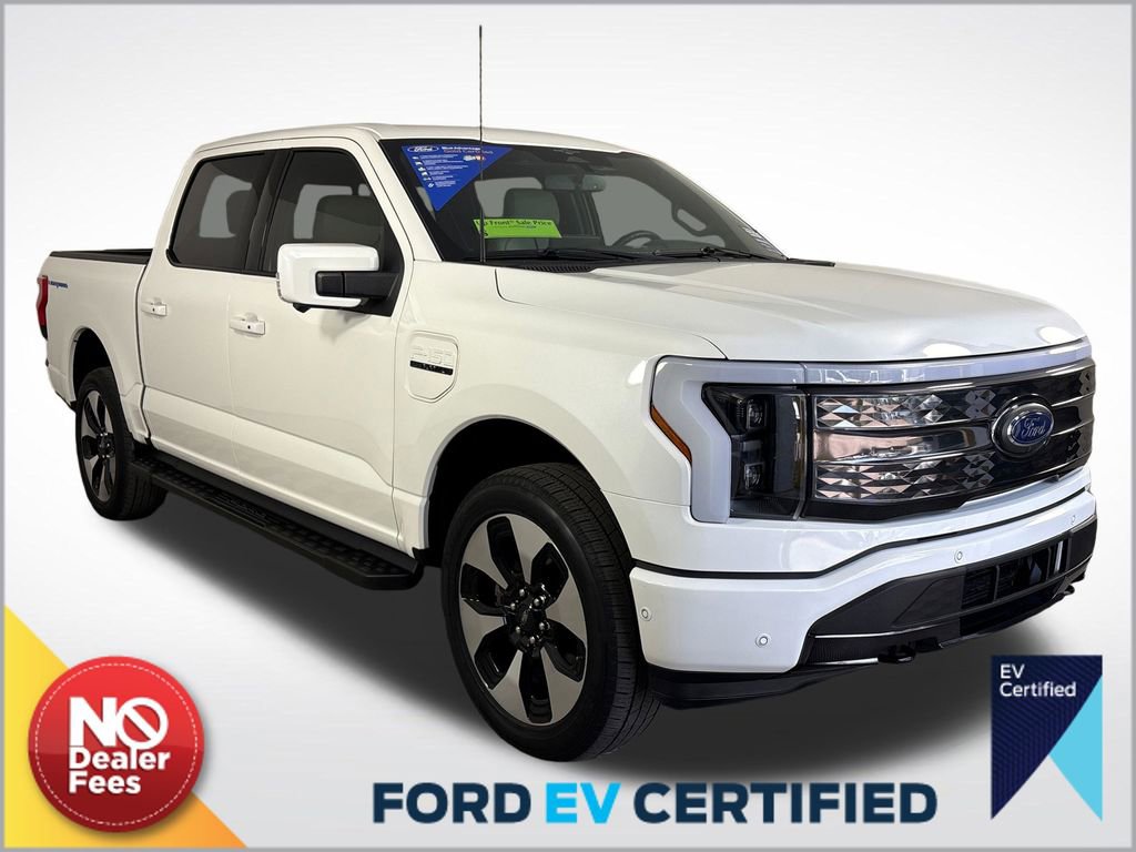 Certified 2023 Ford F150 Lightning Platinum image 1
