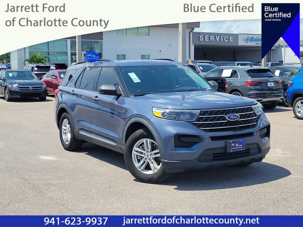 Certified 2021 Ford Explorer XLT w/ Class III Trailer Tow Package