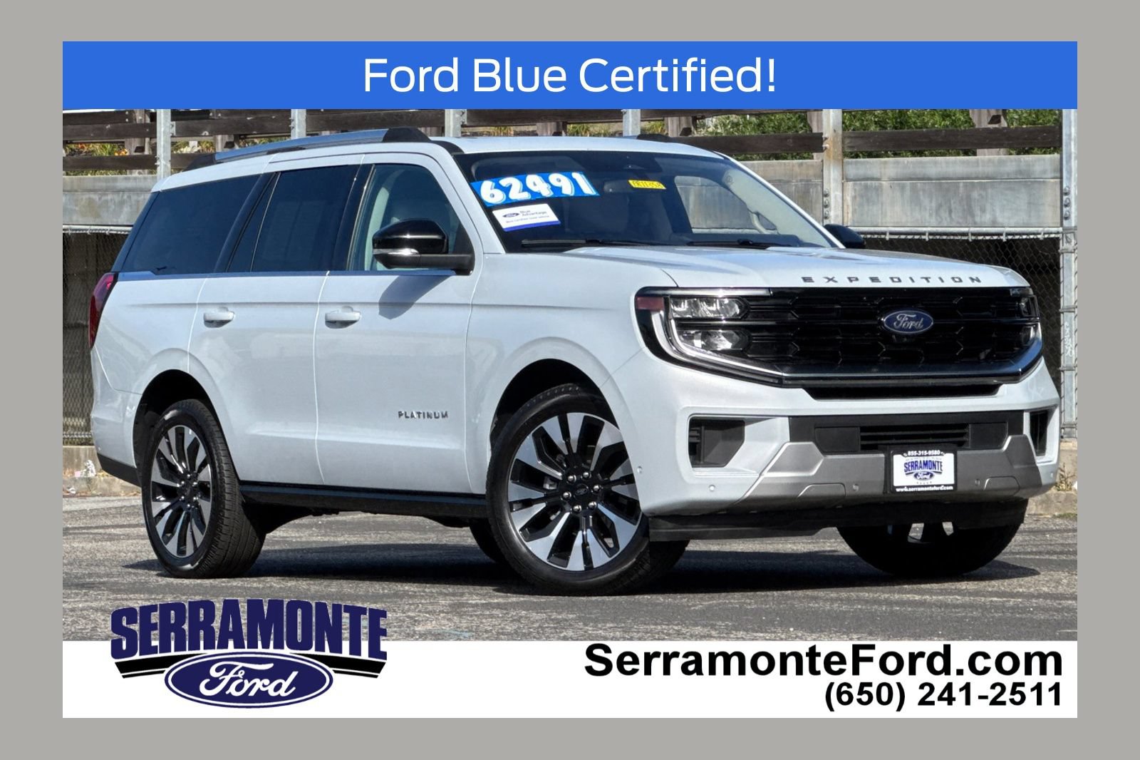 Certified 2025 Ford Expedition Platinum w/ Driver's Package