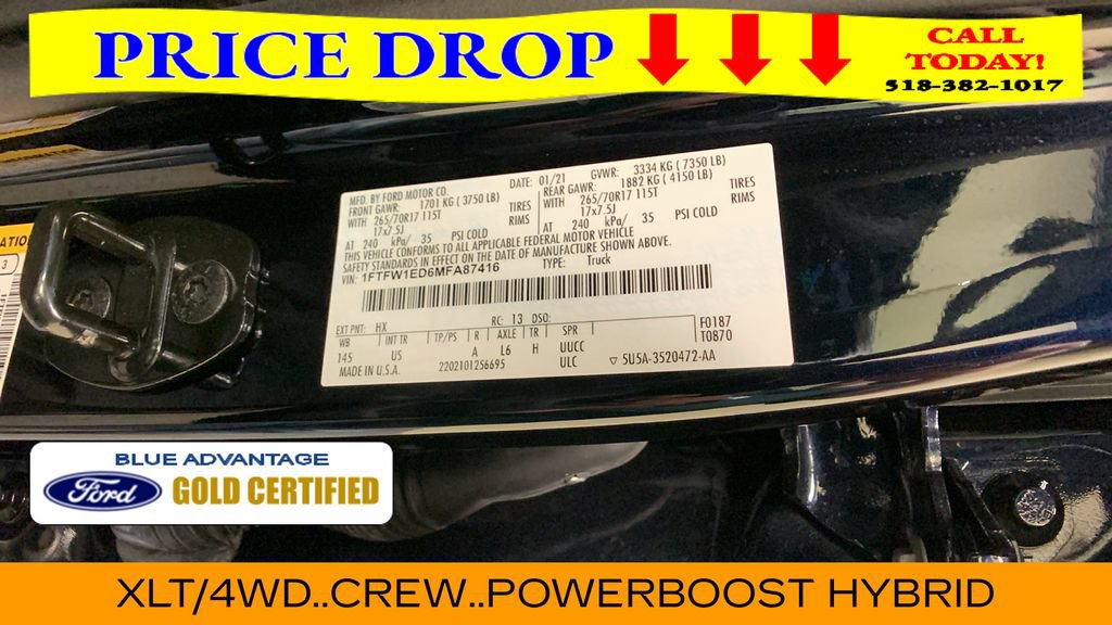 Certified 2021 Ford F150 XLT AWD/4WD image 40