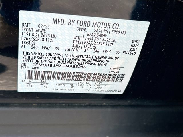 Certified 2023 Ford Explorer Timberline AWD/4WD image 42