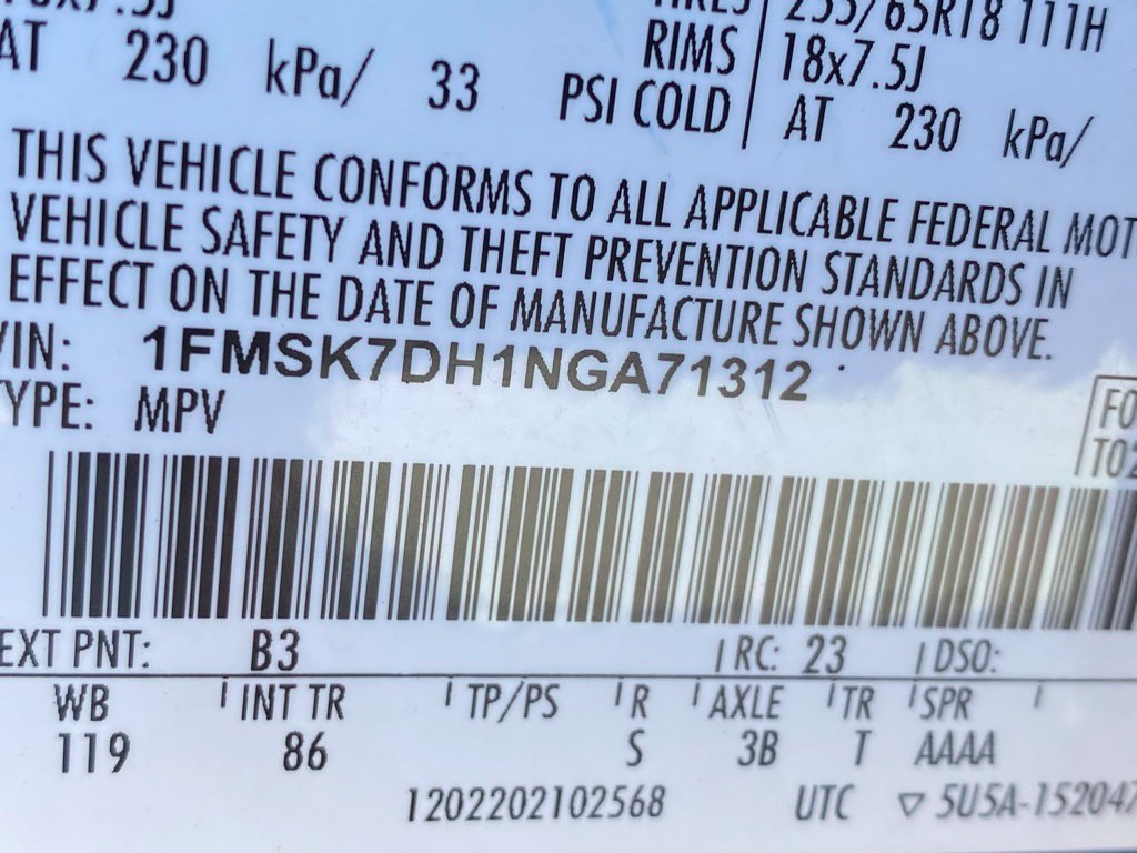 Certified 2022 Ford Explorer XLT w/ Class IV Trailer Tow Package RWD image 34