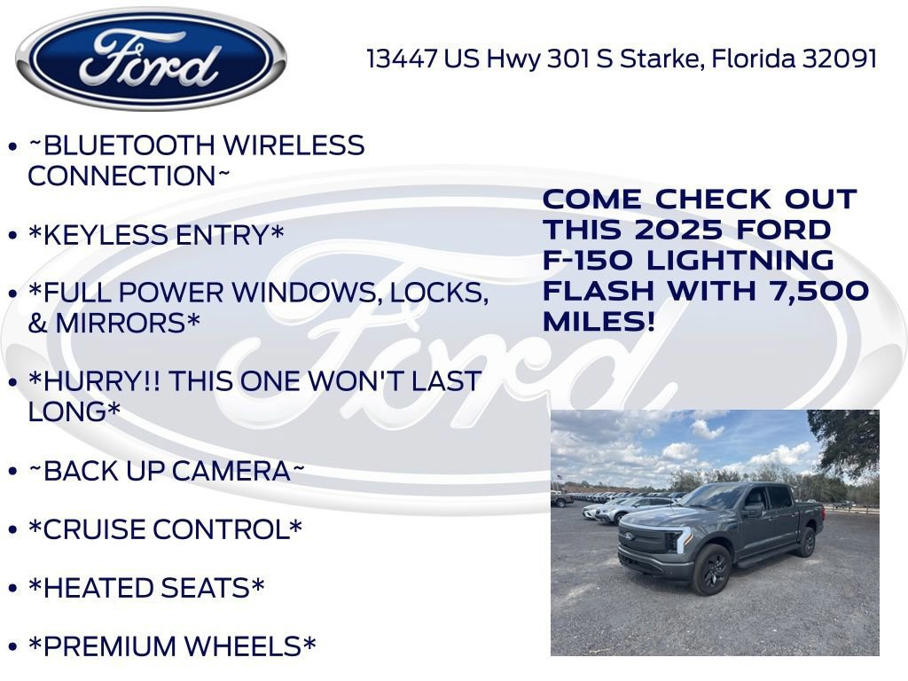 Certified 2025 Ford F150 Lightning Flash image 12