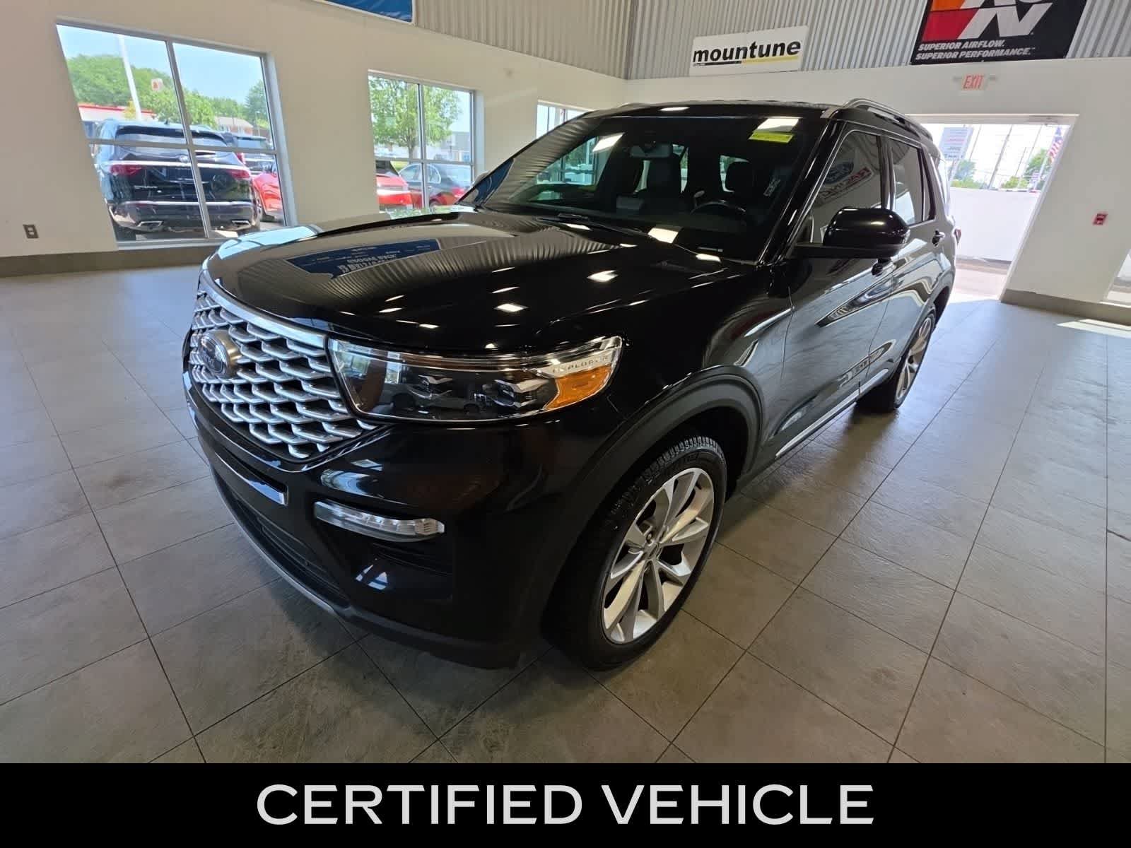 Certified 2022 Ford Explorer Platinum w/ Equipment Group 601A