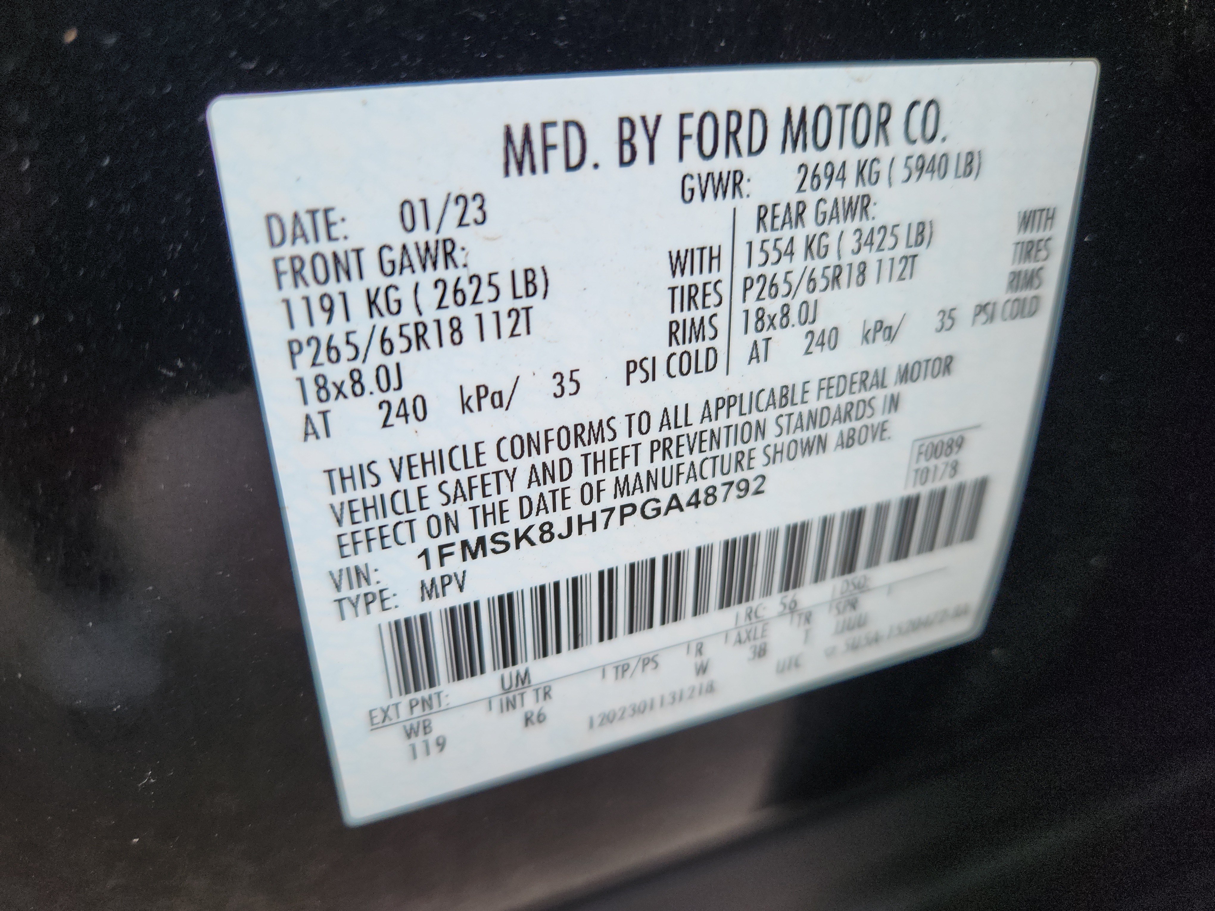 Certified 2023 Ford Explorer Timberline w/ Timberline Technology Package AWD/4WD image 16