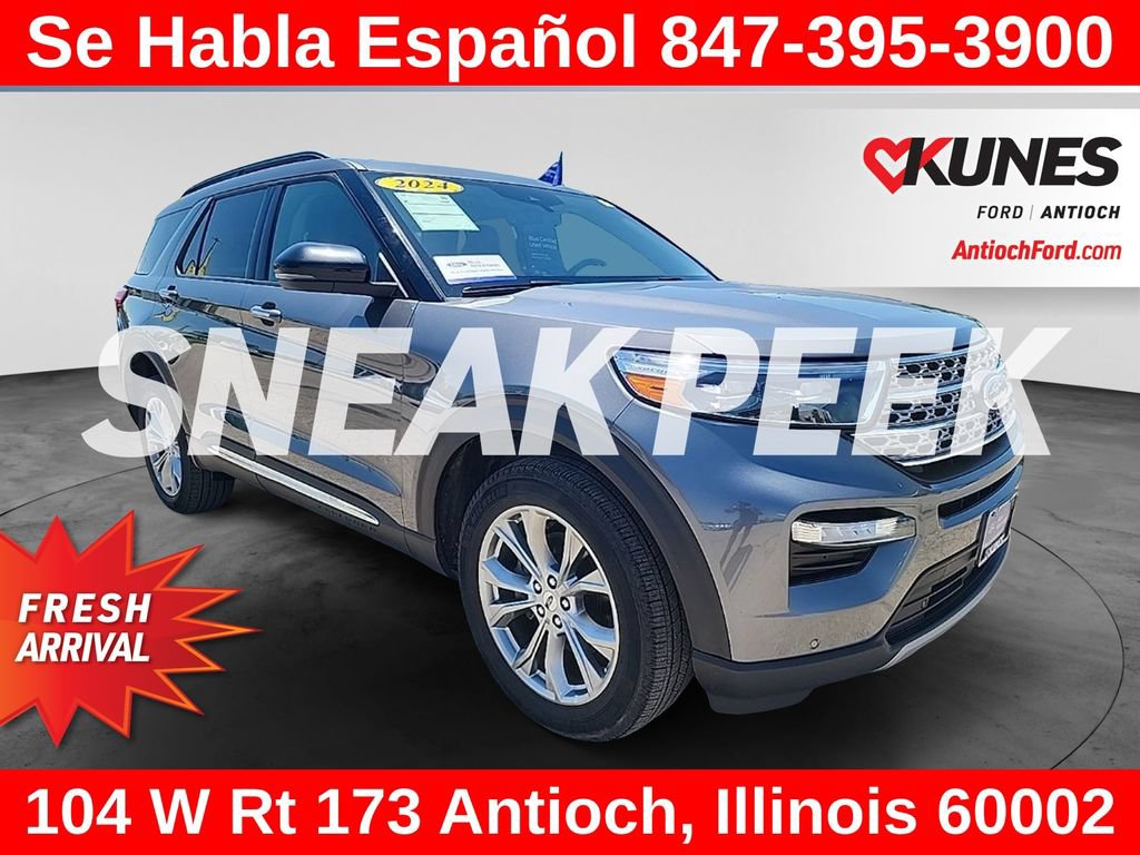 Certified 2024 Ford Explorer Limited AWD/4WD image 1