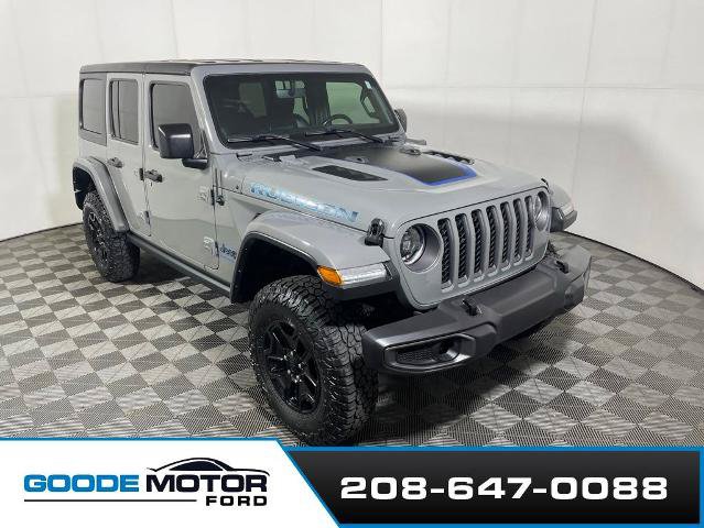 Used 2023 Jeep Wrangler Unlimited Rubicon 4xe w/ Steel Bumper Group AWD/4WD image 1