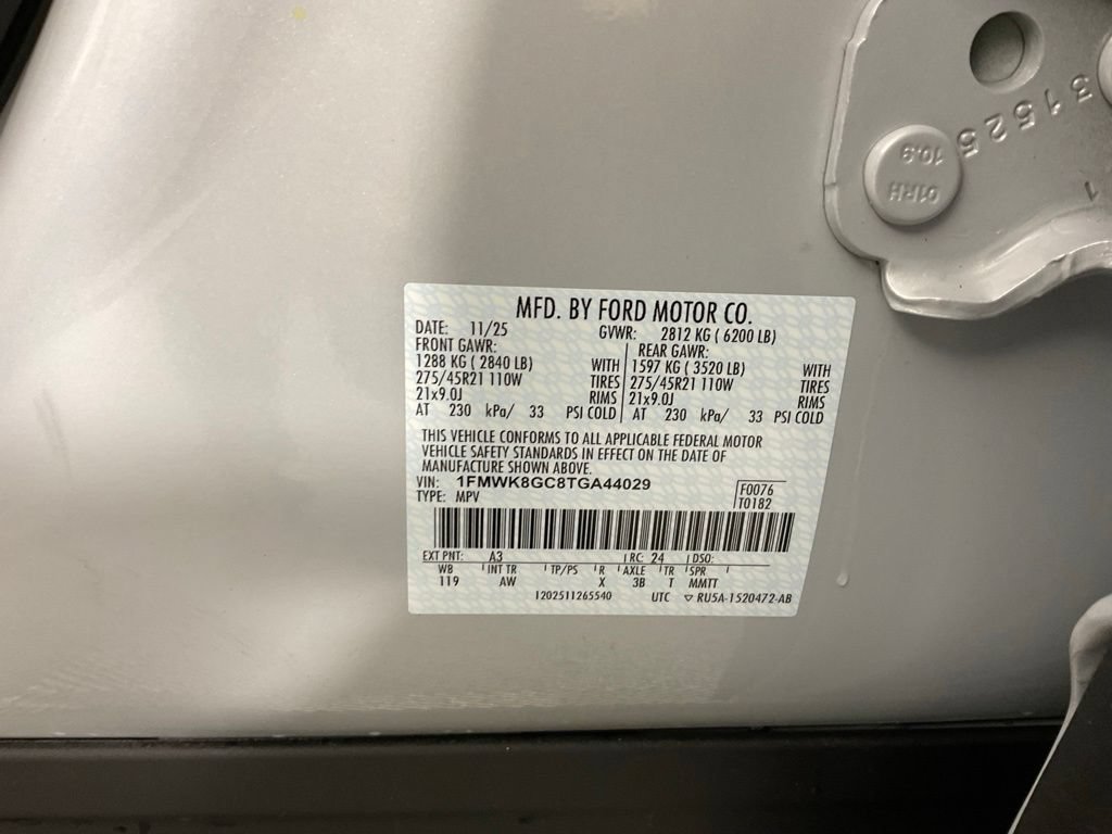 Certified 2026 Ford Explorer ST w/ Sun And Sound Package AWD/4WD image 29