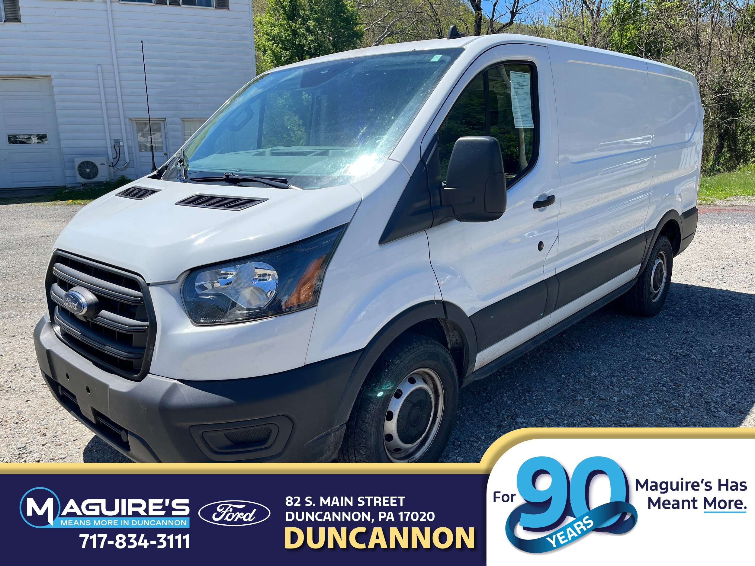 Certified 2020 Ford Transit 150 Low Roof RWD video 1