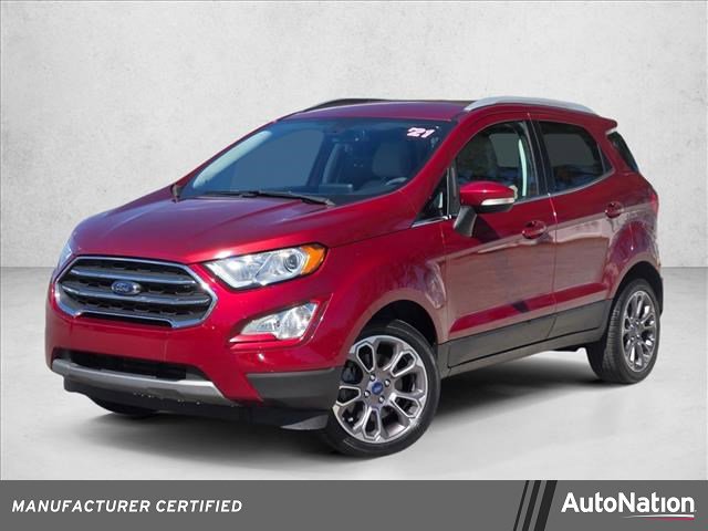 Certified 2021 Ford EcoSport Titanium w/ Interior Protection Package
