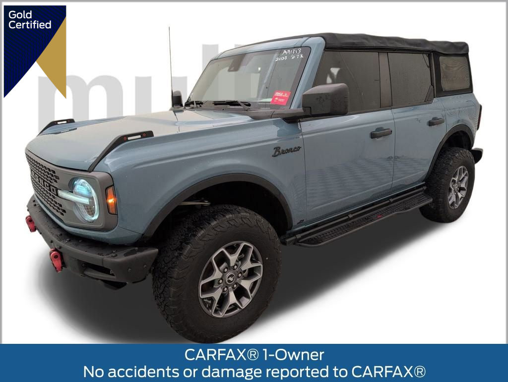 Certified 2023 Ford Bronco Badlands