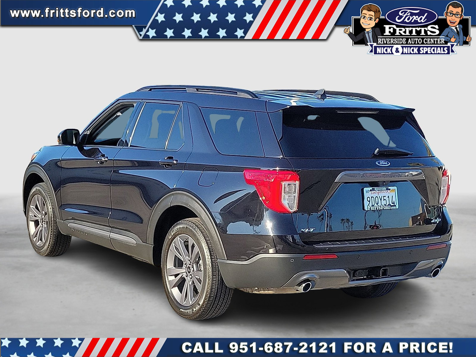 Certified 2022 Ford Explorer XLT w/ Equipment Group 202A image 2
